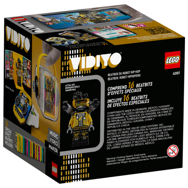 Детский конструктор LEGO HipHop Robot BeatBox Робот Хип-Хоп/ Желтый photo 2