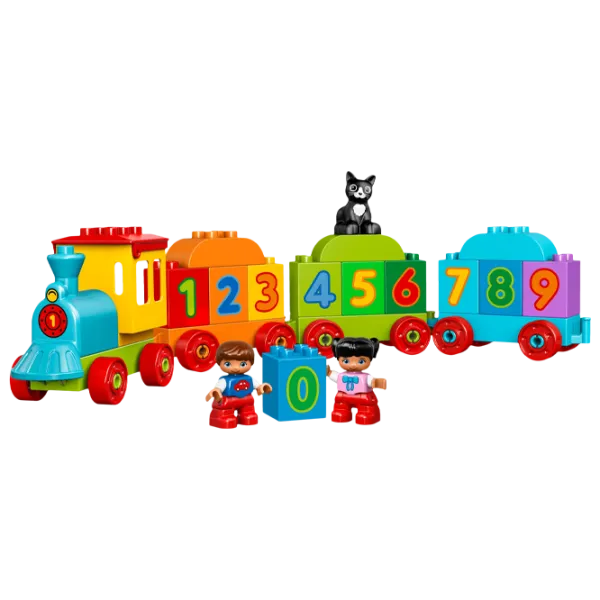 Конструктор LEGO Number Train Поезд/ Зелёный photo 3