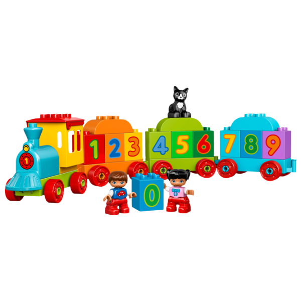 Конструктор LEGO Number Train Поезд/ Зелёный photo 3