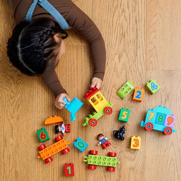 Конструктор LEGO Number Train Поезд/ Зелёный photo 6