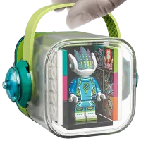 Constructor pentru copii LEGO Alien DJ BeatBox DJ extraterestru/ Blue photo 4