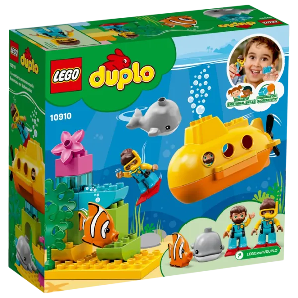 Конструктор LEGO Submarine Adventure Подводная лодка/ Желтый photo 2