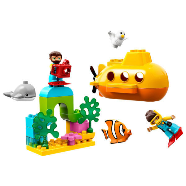Конструктор LEGO Submarine Adventure Подводная лодка/ Желтый photo 3