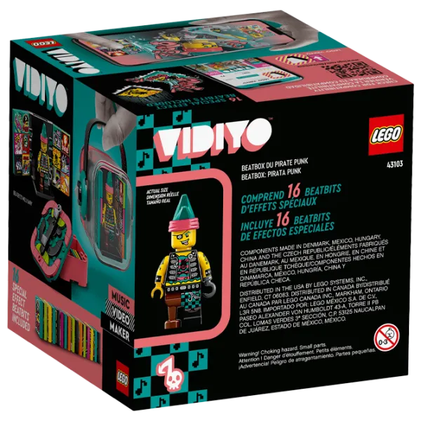 Constructor LEGO Punk Pirate BeatBox Pirat/ Black photo 2