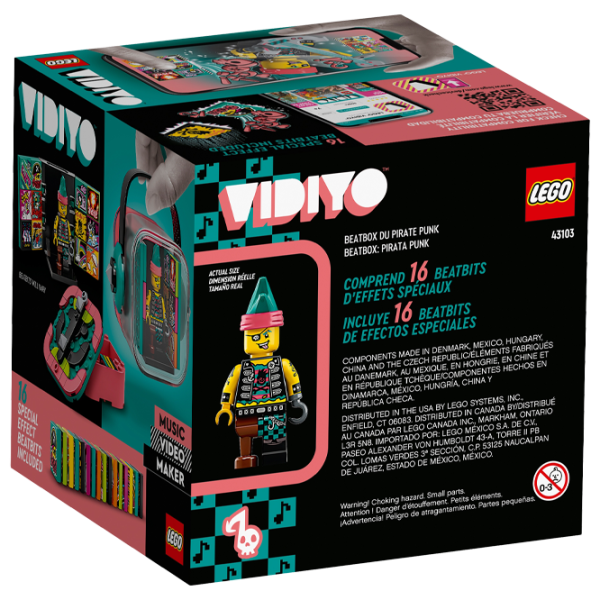 Constructor LEGO Punk Pirate BeatBox Pirat/ Black photo 2