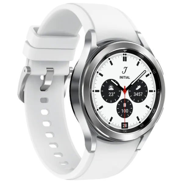 Умные часы Samsung Galaxy Watch4 Classic 1.2"/ 42 мм/ Серебряный -/ SM-R880NZSACIS photo 2