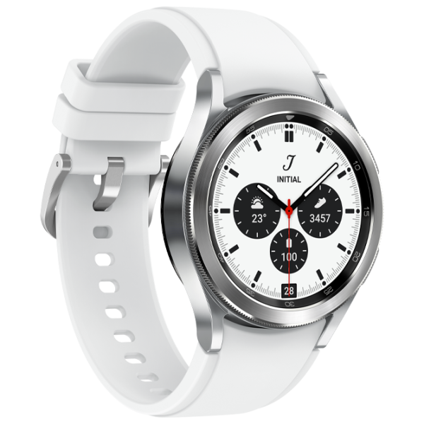 Умные часы Samsung Galaxy Watch4 Classic 1.2"/ 42 мм/ Серебряный -/ SM-R880NZSACIS photo 2