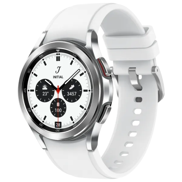 Умные часы Samsung Galaxy Watch4 Classic 1.2"/ 42 мм/ Серебряный -/ SM-R880NZSACIS photo 3