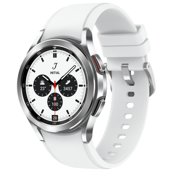 Умные часы Samsung Galaxy Watch4 Classic 1.2"/ 42 мм/ Серебряный -/ SM-R880NZSACIS photo 3