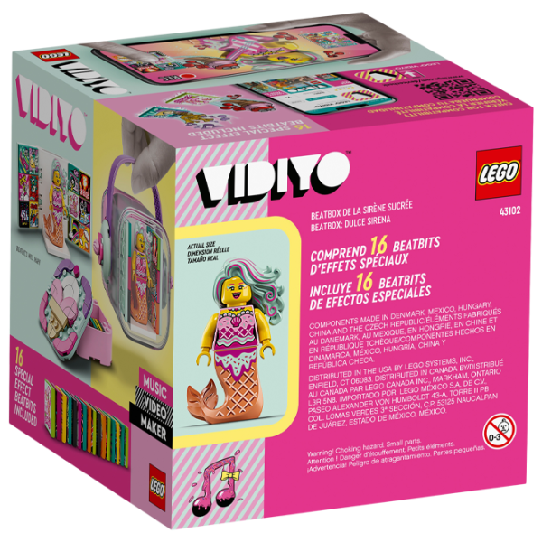 Детский конструктор LEGO Candy Mermaid BeatBox Русалка/ Розовый photo 2
