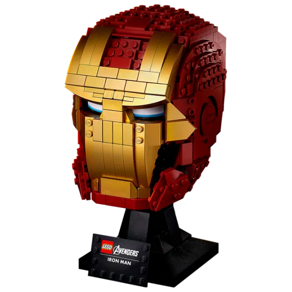 Конструктор LEGO Iron Man Helmet Шлем/ Красный photo 3