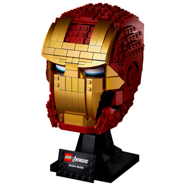 Конструктор LEGO Iron Man Helmet Шлем/ Красный photo 3