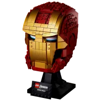 Constructor LEGO Iron Man Helmet Cască/ Red photo 3
