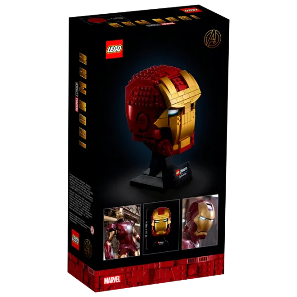 Конструктор LEGO Iron Man Helmet Шлем/ Красный photo 4