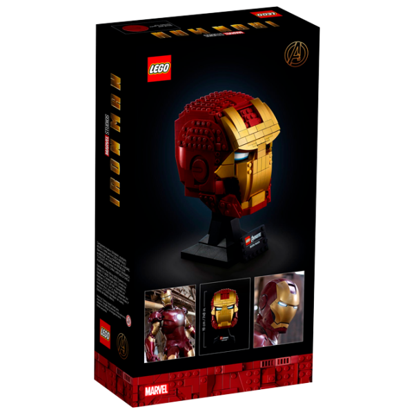 Конструктор LEGO Iron Man Helmet Шлем/ Красный photo 4