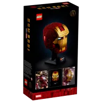 Constructor LEGO Iron Man Helmet Cască/ Red photo 4