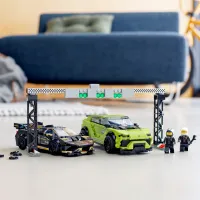 Constructor pentru copii LEGO Urus ST-X & Lamborghini Huracan Auto/ Multicolor photo 6
