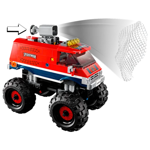 Детский конструктор LEGO Spider-Man's Monster Truck vs. Mysterio Транспорт/ Разноцветный photo 3