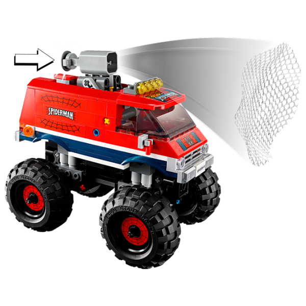 Детский конструктор LEGO Spider-Man's Monster Truck vs. Mysterio Транспорт/ Разноцветный photo 3