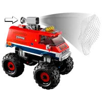 Constructor pentru copii LEGO Spider-Man's Monster Truck vs. Mysterio Transport/ Multicolor photo 3