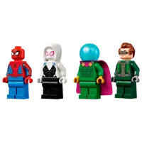 Constructor pentru copii LEGO Spider-Man's Monster Truck vs. Mysterio Transport/ Multicolor photo 4