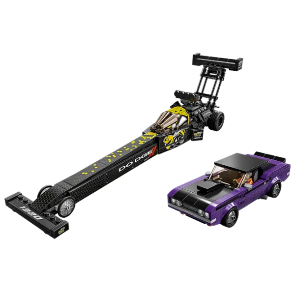 Детский конструктор LEGO Dodge SRT Dragster and 1970 Dodge Challenger Авто/ Разноцветный photo 2
