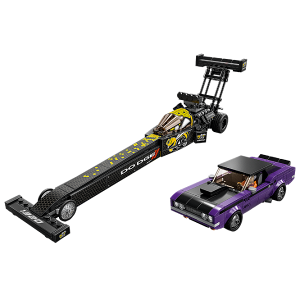 Детский конструктор LEGO Dodge SRT Dragster and 1970 Dodge Challenger Авто/ Разноцветный photo 2