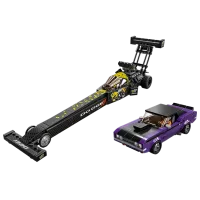Constructor pentru copii LEGO Dodge SRT Dragster and 1970 Dodge Challenger Auto/ Multicolor photo 2