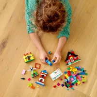 Constructor LEGO Bricks and Houses Casă/ White photo 4