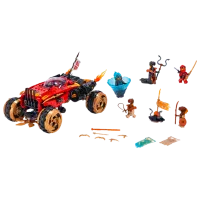 Constructor pentru copii LEGO Katana 4x4 Transport/ Multicolor photo 2