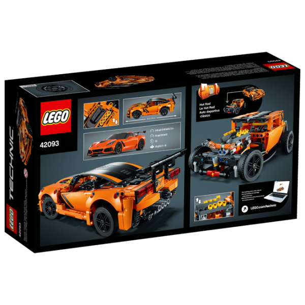 Детский конструктор LEGO Chevrolet Corvette ZR1 Авто/ Оранжевый photo 5