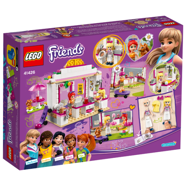 Детский конструктор LEGO Heartlake City Park Cafe кафе/ Фиолетовый photo 2