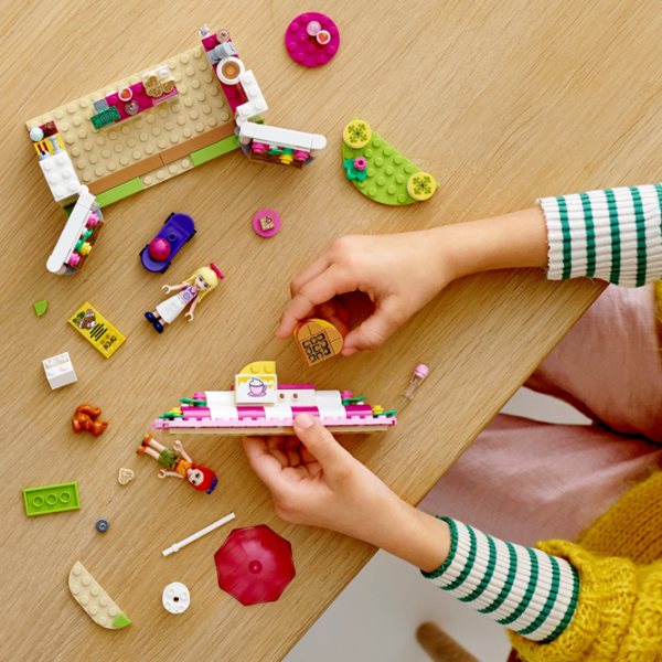 Детский конструктор LEGO Heartlake City Park Cafe кафе/ Фиолетовый photo 3