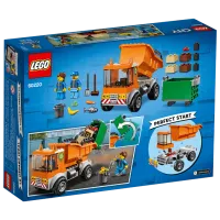 Constructor LEGO Garbage Truck Mașină de gunoi/ Orange photo 2