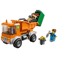 Constructor LEGO Garbage Truck Mașină de gunoi/ Orange photo 3