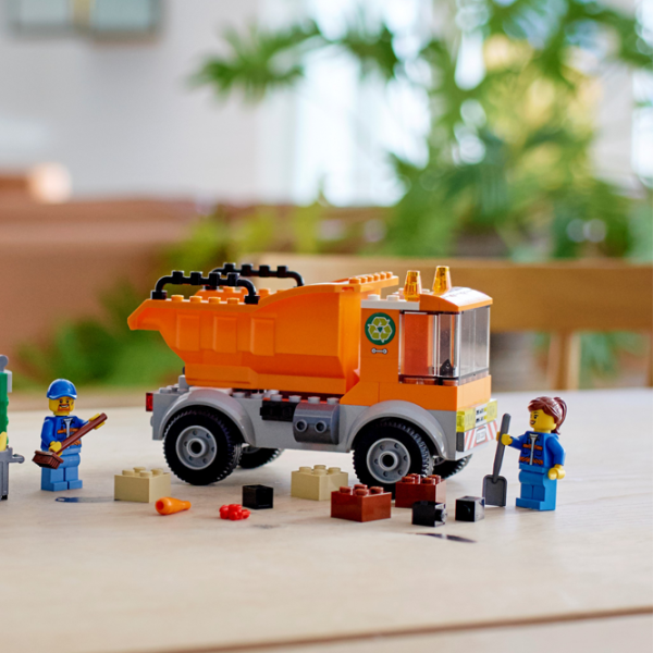 Конструктор LEGO Garbage Truck Мусоровоз/ Оранжевый photo 5