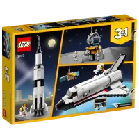 Constructor LEGO Space Shuttle Adventure Navă spațială/ White photo 5