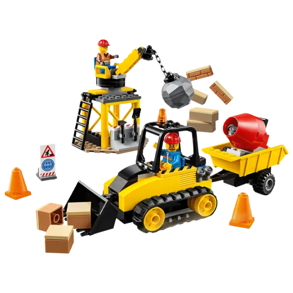 Детский конструктор LEGO Construction Bulldozer Строительный бульдозер/ Желтый photo 3