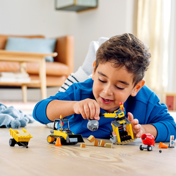 Детский конструктор LEGO Construction Bulldozer Строительный бульдозер/ Желтый photo 4