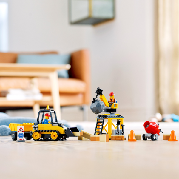 Детский конструктор LEGO Construction Bulldozer Строительный бульдозер/ Желтый photo 5