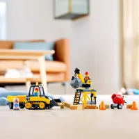 Constructor pentru copii LEGO Construction Bulldozer Buldozer pentru construcții/ Yellow photo 5