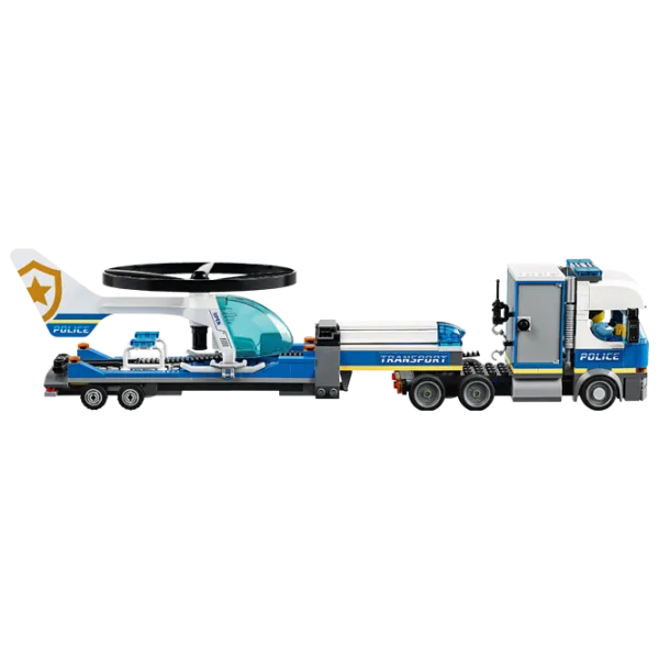 Детский конструктор LEGO Police Helicopter Transport Вертолет/ Синий photo 2