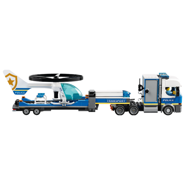Детский конструктор LEGO Police Helicopter Transport Вертолет/ Синий photo 2