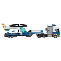 Constructor pentru copii LEGO Police Helicopter Transport Elicopter/ Blue photo 2