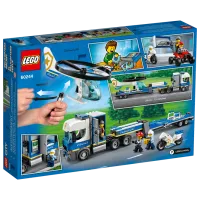 Constructor pentru copii LEGO Police Helicopter Transport Elicopter/ Blue photo 3