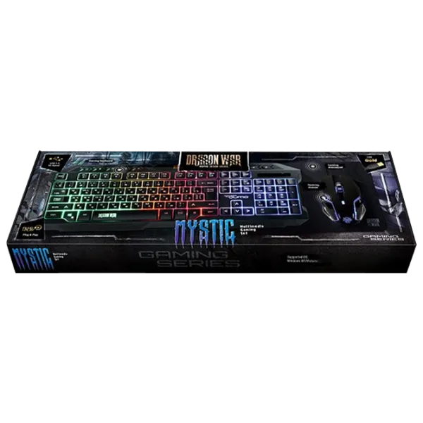 Tastatură Qumo Mystic Cu fir/ Black photo 5