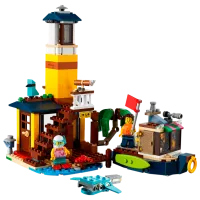 Constructor LEGO Surfer Beach House Clădire/ Multicolor photo 3