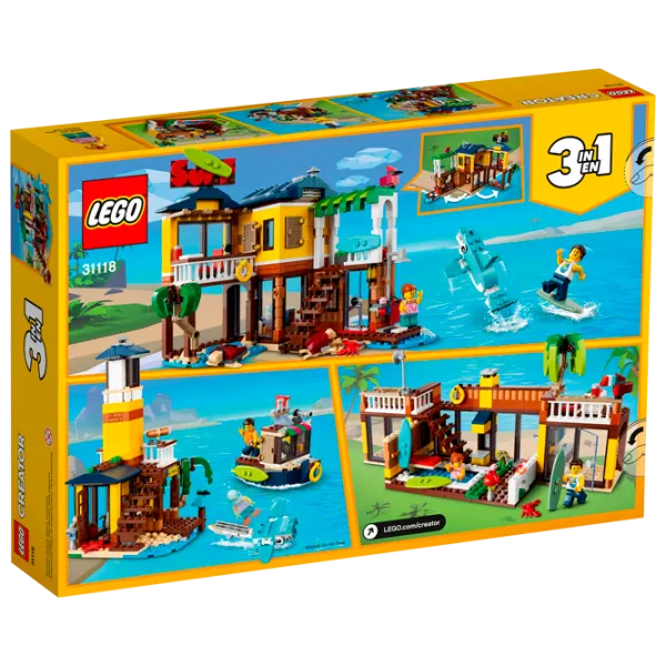 Конструктор LEGO Surfer Beach House Здание/ Разноцветный photo 4
