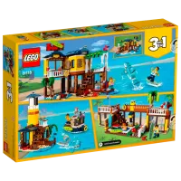 Constructor LEGO Surfer Beach House Clădire/ Multicolor photo 4