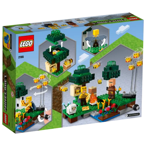 Детский конструктор LEGO The Bee Farm Пчелиная ферма/ Зелёный photo 2